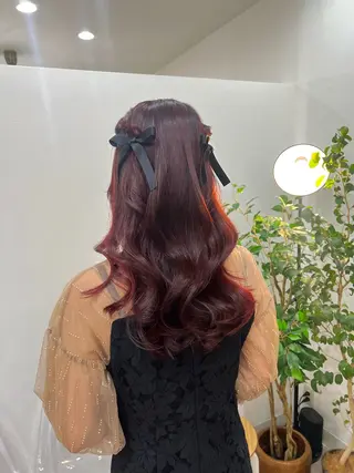 カラー TOKI mahoのヘアスタイル