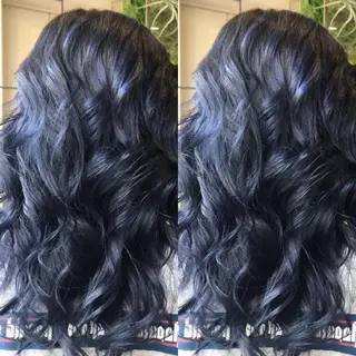 ロング カラー Hanna by W_SALONのヘアスタイル