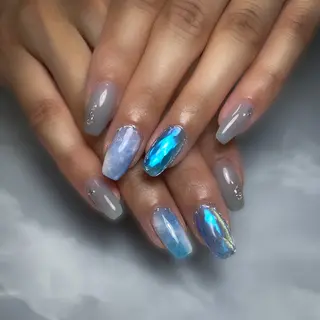ネイル &.nail/ ニュアンス/持込み可のネイルデザイン