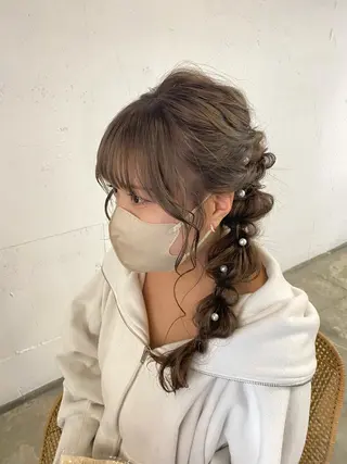 ヘアアレンジ Seaby / 木上 綾菜のヘアスタイル