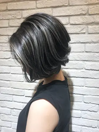 ショート カラー シールエクステ⭐️ オオミタクヤのヘアスタイル