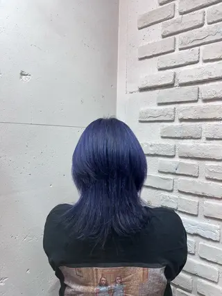 セミロング 船木 拓真のヘアスタイル