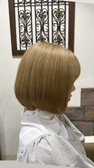 ショート ブリーチカラー/原宿 /髪質改善/shinのヘアスタイル