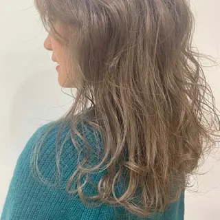 セミロング カラー ヘアアレンジ 🌻Insta指名 NO.1🌻Shoのヘアスタイル