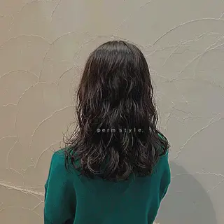 ロング パーマ/名古屋パーマ / コデラ ナナホのヘアスタイル