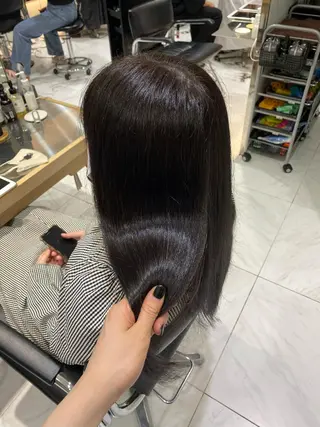 ロング カラー 艶感/ナチュラル 🌿マアヤのヘアスタイル