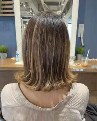 ミディアム カラー タケダケイ /ショート/ボブのヘアスタイル