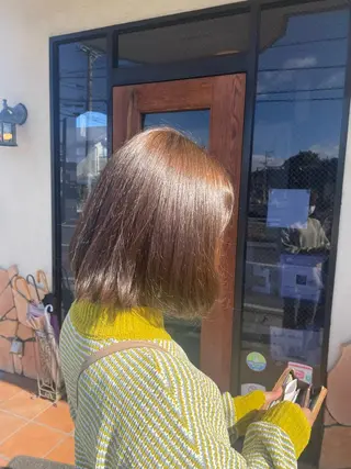 カラー hair  make echo所属・hair make echo滿木あい花のヘアスタイル