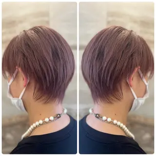 ショート カラー メンズ 小山内 龍一郎 店長のヘアスタイル