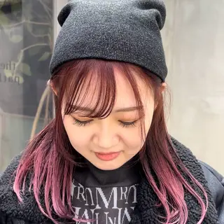 ミディアム カラー The Path ARENのヘアスタイル