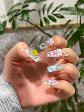 ネイル 個性派／中韓ネイル SAKURAのネイルデザイン