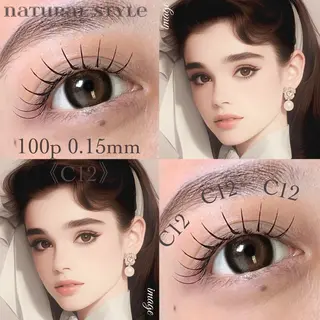 マツエク・マツパ 大阪梅田 SAKI 韓国風束感まつ毛のマツエク・マツパデザイン