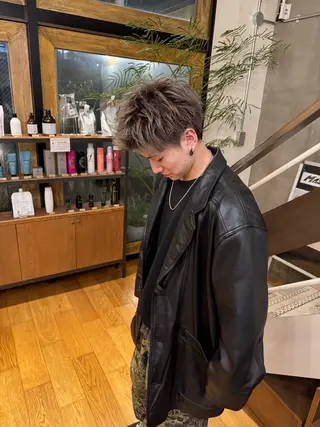 カラー メンズ 🌈ショート/ウルフ 🌈モアのヘアスタイル