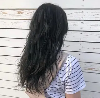 セミロング カラー ヘアアレンジ CREAPY所属・CREAPY　日向野 利菜のヘアスタイル