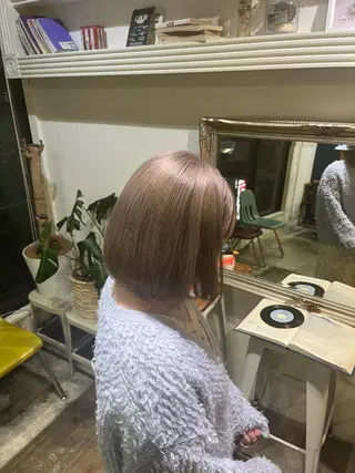 ショート カラー ヘアアレンジ 高島 凜のヘアスタイル