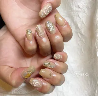 ネイル revia所属・ERI Nailistのネイルデザイン