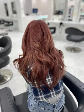 カラー 透明感🫧ナチュラル 上品ヘア🫧銀座のヘアスタイル