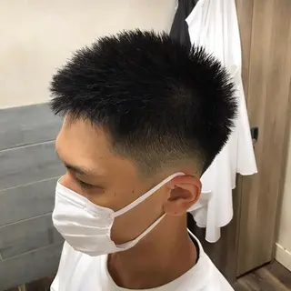 メンズ メンズ特化/パーマ/ フェードWATARUのヘアスタイル