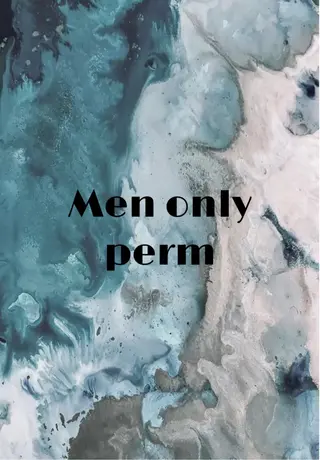 ショート パーマ メンズ Ash西葛西 /momijiのヘアスタイル