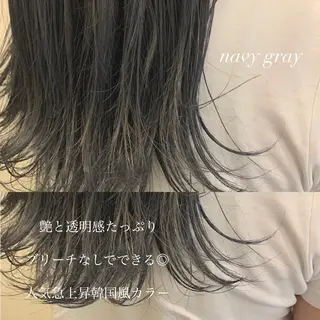 ミディアム カラー レイヤー/艶髪 🇰🇷Ryotaのヘアスタイル