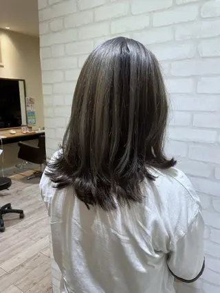 ミディアム カラー 太田陽葉里/ パーマモデル募集中のヘアスタイル