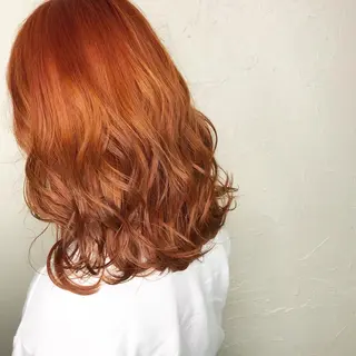 セミロング カラー 映える顔周りカット ♥️韓国ヘア"ちぇるのヘアスタイル