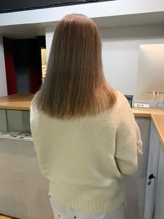 セミロング カラー 🍃柔らかヘアー田中 瑞希🍃のヘアスタイル