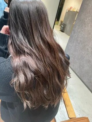 ミディアム カラー ヘアアレンジ 寺西 恵🪡🤍のヘアスタイル