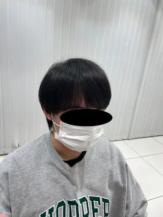 メンズ センターパート 川島爽楽のヘアスタイル