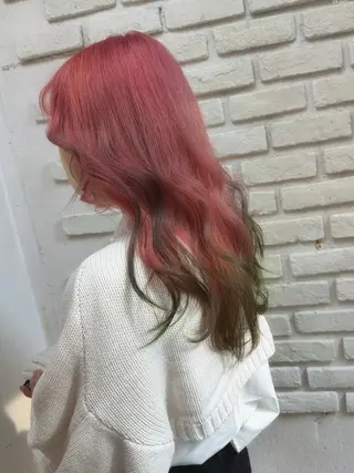 セミロング メンズパーマ 本多のヘアスタイル