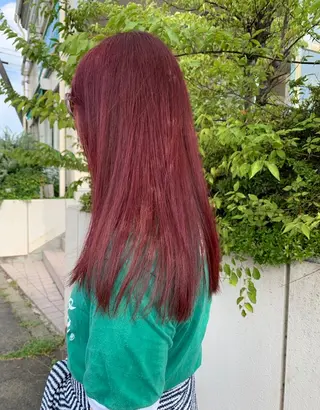 ロング カラー Arrows(アローズ)所属・個性的🩰⭐︎盛岡 🧿タテイシアイカのヘアスタイル