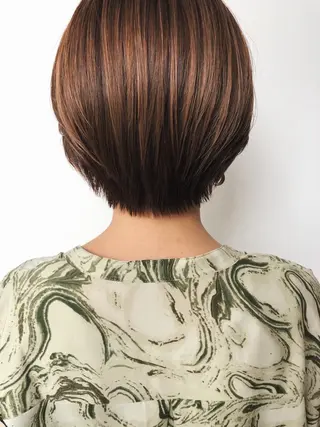 ショート カラー imai /カット/パーマのヘアスタイル