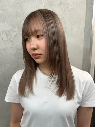 ロング カラー Haru/THREE …by velvetのヘアスタイル