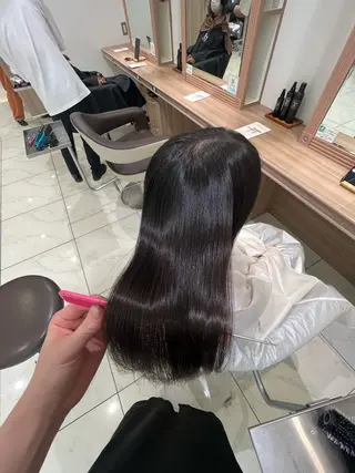 ロング パーマ teddy所属・韓国レイヤー//ブラ ウンカラー🐼メイのヘアスタイル