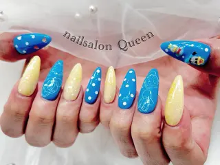 ネイル ネイルサロンクイーン 東京/新宿/大久保のネイルデザイン