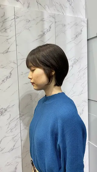ショート マツザキ マナトのヘアスタイル