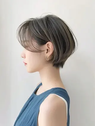 ショート 保子 祐里香のヘアスタイル