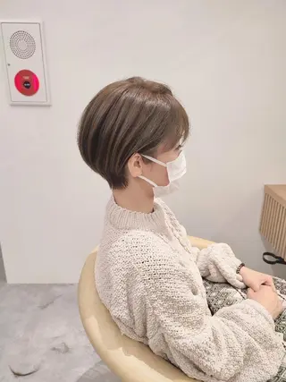 ショート Lond profil 浦和所属・【似合わせ・レイヤー ・パーマ】海気のヘアスタイル