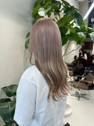 セミロング カラー Liru:smart salon/茅ヶ崎のヘアスタイル