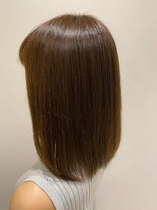 ミディアム 艶髪🌿美髪 大塚礼乃【西荻窪】のヘアスタイル