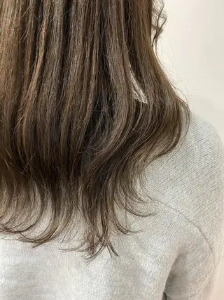 セミロング カラー 💫お呼ばれヘア💫 髪質改善✨トモエ市川のヘアスタイル