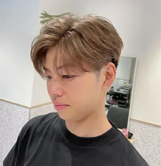 カラー メンズ メンズ指名no'1 佐藤　亘のヘアスタイル