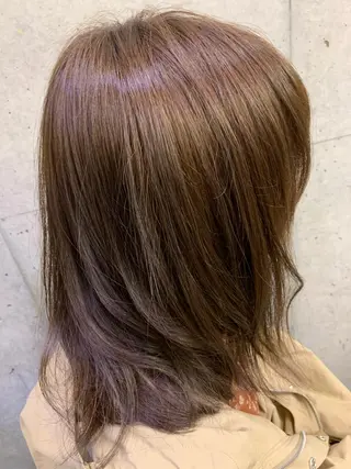 セミロング カラー ラニティック所属・田辺 東陽のヘアスタイル