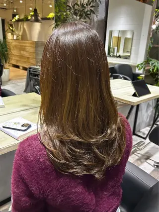 ロング カラー 紗帆(saho) ︎︎︎︎のヘアスタイル