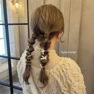 ヘアアレンジ ParveMix ♡白神みやびのヘアスタイル