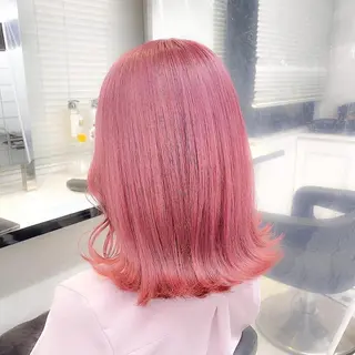 ミディアム 透明感ラベンダー💗 SHOのヘアスタイル