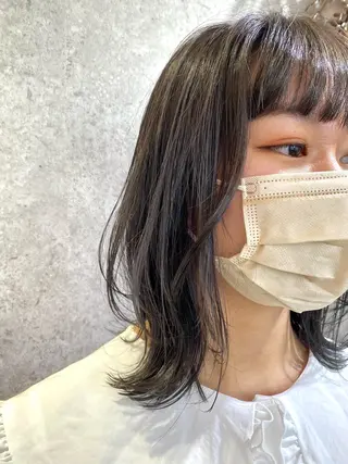 ミディアム 庄司 桜のヘアスタイル