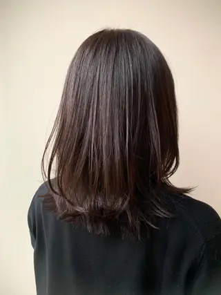 セミロング 髪質改善/艶カラー 🌻加藤舞🌻のヘアスタイル