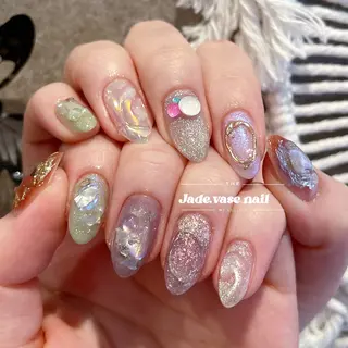 ネイル ✰Jade.vase 銀座一丁目・東銀座のネイルデザイン