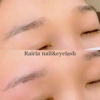マツエク・マツパ Rairia nail & eyelash所属・Rairia⭐ eyelashの眉毛・アイブロウイメージ